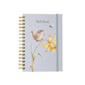 Wrendale Designs The Birds and the Bees Wren Spiral Bound Journal featuring delicate wren artwork and a nature-inspired illustrated cover.