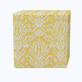 Yellow Keyhole Damask Napkins