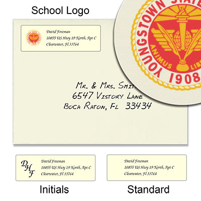 Youngstown State University Return Address Labels