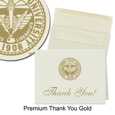 Youngstown State University Thank You Cards